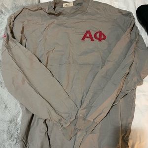 Alpha Phi Lilly Pulitzer inspired Spirit Jersey Size Large